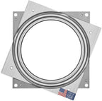 Lazy Susan Hardware, 4 inch, 350 lbs. Load Capacity, Pack of 5 Steel Lazy Susan Turntable Ball Bearing, by Woodpeckers