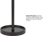 Ivilon Countertop Paper Towel Holder - Modern Sleek Ball Minimalist Design - Color Oil Rubbed Bronze