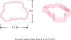 Cookie cutter and stencil set Baking stencils and cutters bundle DIY bakery decorating kit Cookie cutter with stencils Icing stencil and cookie cutter combo(Happy Birthday Set)