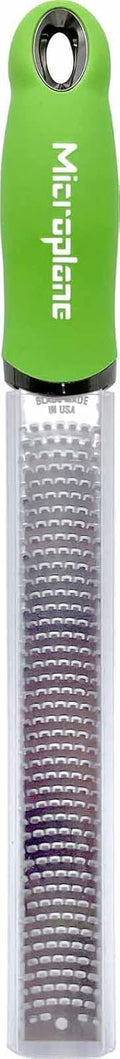 Microplane Premium Classic Series Lime Zester and Parmesan Grater (Green)