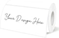 White Thermal Labels 2x4 Inch, Direct Thermal Stickers Label, Self-Adhesive Thermals Printer Sticker Labels, Water & Oil Resistant & Anti-Scratch, Perforation Line Design- 200Pcs
