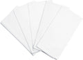 Organic Cotton Tea Towels for Embroidery - Blank Flour Sack Dish Towels for Embroidery - Perfect White Kitchen Towels for Embroidery and Crafts to Customize and Personalize - 27"x27" (White - 5 Pack)