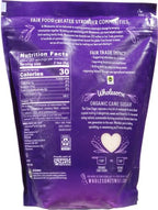 Wholesome Sweeteners 4-Pound Organic Cane Sugar, Fair Trade, Non GMO, Gluten Free & Vegan for Baking and Sweetening, 1 Pack