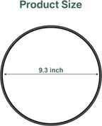 Black Lid Latch Strap Rubber Band Fit for Hamilton Beach Crock Pot Slow Cooker 6, 7, and 8 quart models, including 33167, 33172, and 33176（2PC）