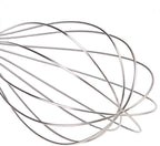 10 inch Stainless Steel Whisk, 5 inches for mixing small amounts of liquids, milkshakes, coffee, juice, etc. 2-piece set (buy 10 inches and get 5 inches as a gift) silver