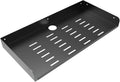 JINGCHENGMEI Metal Floating Wall Mounted Shelf Bracket for AV, TV Accessories, WiFi Router, TV Box, Cable Boxes, DVD Player, Games Consoles or Other Small Projectors (16.6 inches Width)