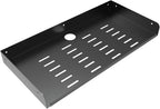 JINGCHENGMEI Metal Floating Wall Mounted Shelf Bracket for AV, TV Accessories, WiFi Router, TV Box, Cable Boxes, DVD Player, Games Consoles or Other Small Projectors (16.6 inches Width)