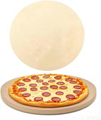 15" Round Baking Stone for Grill Oven, Heavy Duty Cordierite Bread Cooking Pan, Thermal Shock Resistant, Ideal for Making Crisp Crust Pizza