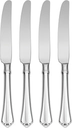 Oneida Juilliard Fine Flatware Dinner Knives, 0.65 LB, Metallic