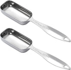 2PCS 1-1/2tbsp (22.5ml) Single Measuring Spoon, Individual Stainless Steel Long Handle Measure Teaspoon Only