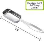 1PCS 1-1/2tbsp (22.5ml) Single Measuring Spoon, Individual Stainless Steel Long Handle Measure Teaspoon Only