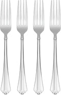 Oneida Juilliard Fine Flatware Dinner Forks, 0.45 LB, Metallic