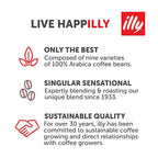 illy Ready To Drink Coffee – Cappuccino Cold Brew Cans - Notes Of Milk & Chocolate - 100% Arabica - Smooth & Refreshing Taste - Convenient, Easy to Carry Drink – 8.5 oz., 12 Pack