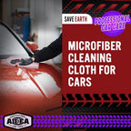AIDEA Microfiber Cleaning Cloth Pink 10PK, Microfiber Towels for Cars, Premium Car Cloths, Dusting Cloth Lint Free Cleaning Rags for SUVs, House, Kitchen, Window, Workshops,12×12"