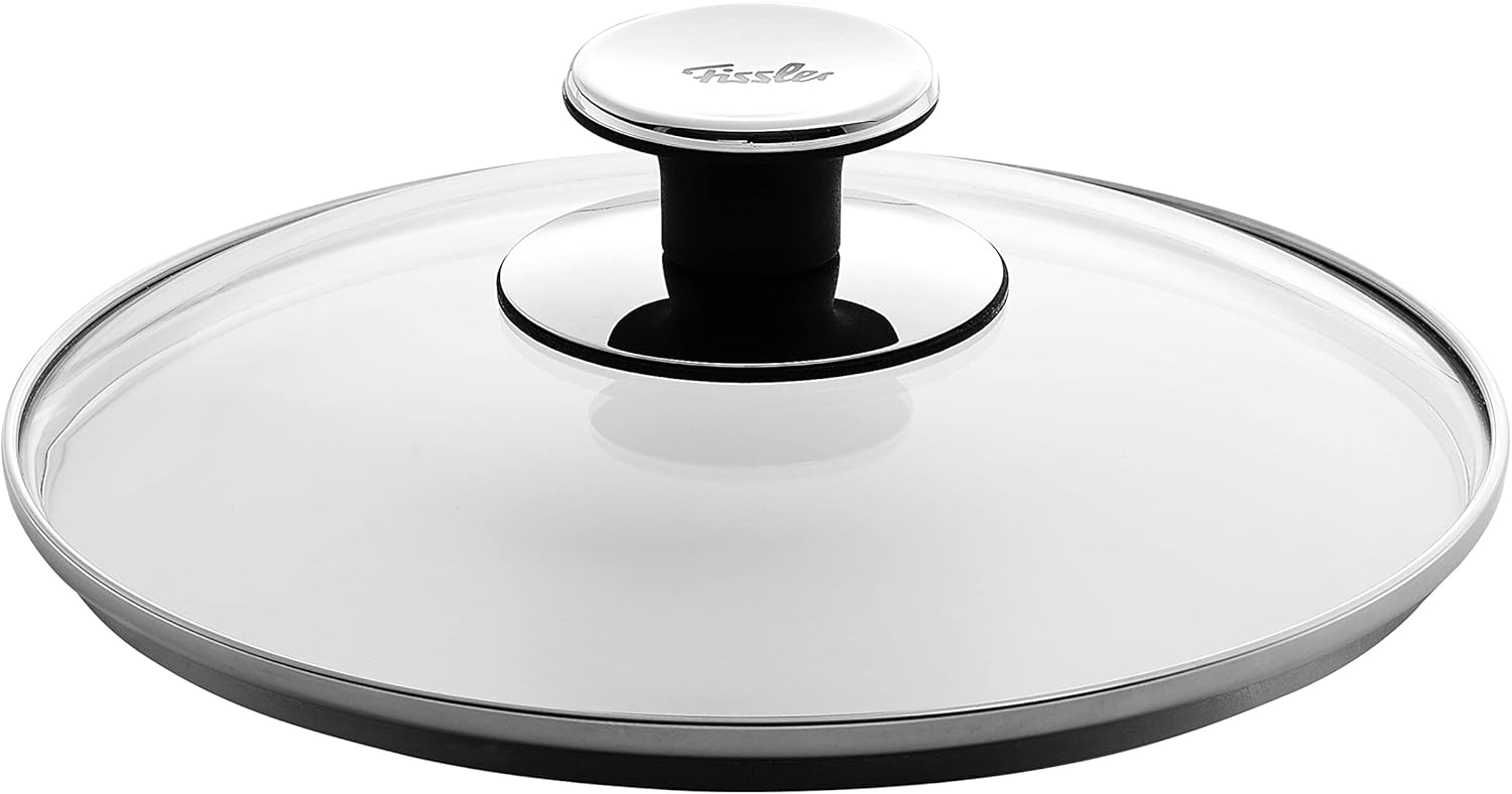 Fissler Comfort 9.5 Inch Glass Lid, Full View Cooking