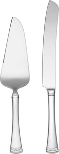 LENOX Portola 2-Piece Dessert Set, 2 Count, Metallic
