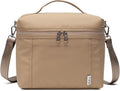NOL Natural Organic Lifestyle Insulated Lunch Bags for Women Cooler Bag Lightweight Nylon Waterproof Lunch Box For Work