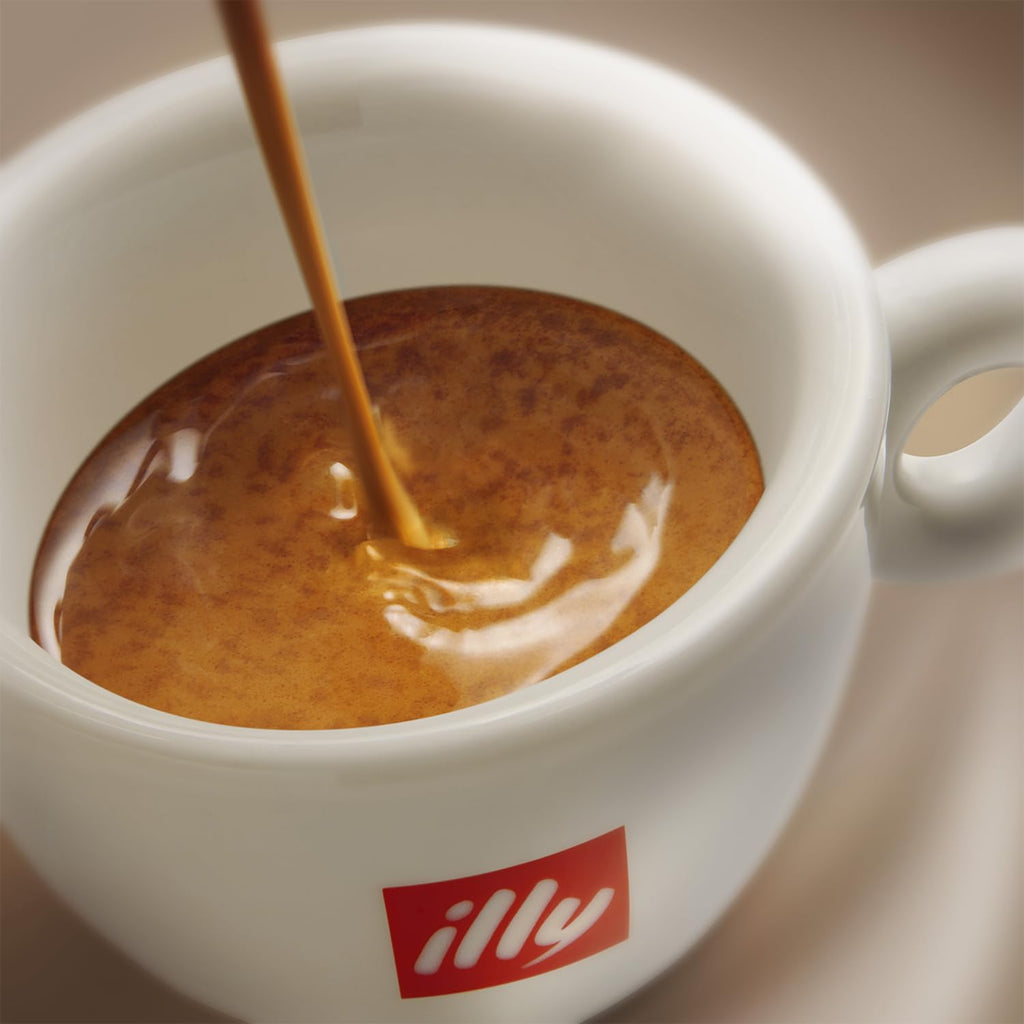 Illy Whole Bean Coffee, Intenso Bold Roast - Bold & Flavorful - 100% Arabica - Whole Beans - Pressurized Packaging Sealed for Freshness - 8.8oz can (Pack of 6)