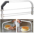 Cake Leveler,304 Stainless Steel 3 Blades Adjustable Layer Cake Cutter,DIY Cake Slicer Kitchen Baking Tools Accessories,Household Cake Tools Baking and Pastry Tools,for Cake Making(Silver)