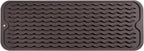 Silicone Dish Drying Mat for Multiple Usage,Easy clean,Eco-friendly,Heat-resistant Silicone Mat for Kitchen Counter,Sink,Bar,Bottle,or Cup Coffee M 17 inches x 6 inches