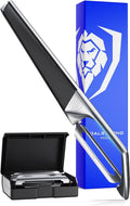 DALSTRONG Razor VX - I Straight Peeler - High Carbon Stainless Steel - Non Slip G10 Handle - Fine, Serrated & Julienne Blades Set - Premium Vegetable, Fruit, Potato Peeler for Kitchen