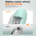 Ultrablde SE - USB Rechargeable Electric Can Opener for Kitchen for Seniors with Arthritis- Cordless Battery Powered Automatic, Side Cut, Smooth Edge, Handsfree, for Small or Large Cans, Teal