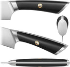 Cangshan ELBERT Series German Steel Forged Knife Block Sets (10-Piece, Black)