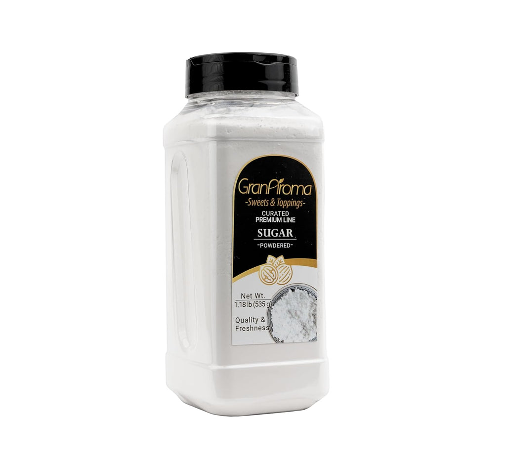 GranAroma Powdered Sugar, Fine Powder, Baking & Frosting, Confectioner's Sugar (1.18 Pound)