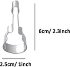 Mini Guitar Shaped Cookie Cutter
