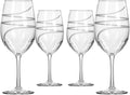 Rolf Glass Twist All Purpose Wine Glass 18 Ounce | Proudly Made in the USA | Large Wine Glasses | Lead-Free Glass | Engraved Large Wine Glasses | (Set of 4)
