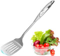 Kitchen Utensils, Contains Soup ladle, Spaghetti Claw, Wok Turner Shovel, Slotted Turner, Premium Stainless Steel, No rust, Dishwasher Safe (Slotted Spatula)