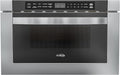 KoolMore KM-MD-1SS 24 Inch Stainless-Steel Microwave Drawer Capacity, 1000W Power with 10 Custom Cooking Levels, Memory, and Timer Functions, Wall-Mounted with Flat Bottom, 24 in/1.2 Cu. Ft