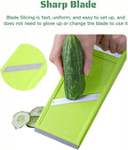 Vegetable Chip Maker, Portable Handheld Potato Slicer, Stainless Steel Food Chopper Mandoline Slicer Vegetable Carrots Chipper
