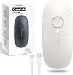 Ultrablde SE - USB Rechargeable Electric Can Opener for Kitchen for Seniors with Arthritis- Cordless Battery Powered Automatic, Side Cut, Smooth Edge, Handsfree, for Small or Large Cans, White