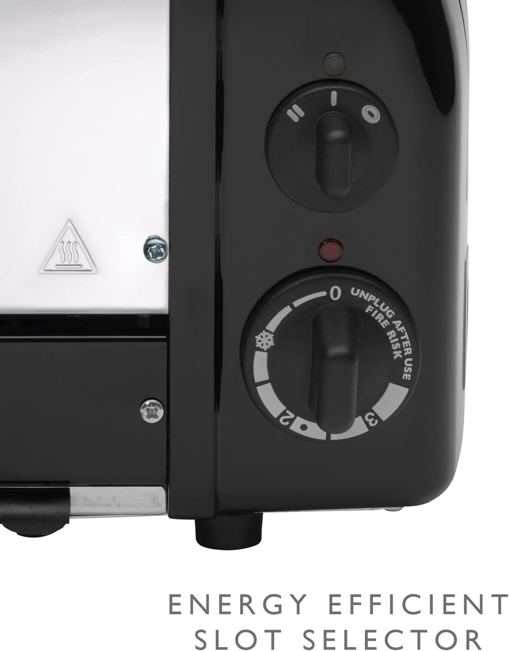 Dualit Classic 2 Slice NewGen Toaster - Stainless Steel - Hand Built in the UK - Replaceable ProHeat elements - Defrost Bread - Mechanical Timer - Matt Black Classic Toaster