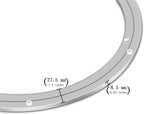 Lazy Susan Hardware Metal Rotating Turntable Bearings Swivel Plate Hardware for Dining-Table and Workbench (16 Inchs) …