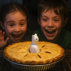 Mrs. Anderson's Baking Pie Bird, 3.75-Inches, Fine White Porcelain
