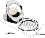 Egg Slicer for Hard Boiled Eggs,Egg Cutter,Strawberry Slicer,Heavy Duty Aluminium Tomato Slicer,Stainless Steel Wire Multipurpose, Dicer for Soft Fruit Mushroom,Suitable for Home, Picnics