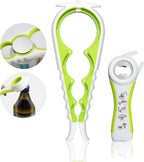 Jar Opener for Weak Hands, Seniors with Arthritis, 5 in 1 Multi Function Bottle Opener Lid Opener For Arthritic Hands