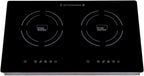 TI-2B 23 inch Built-In Dual Burner Induction Glass-Ceramic Cooktop, 1750W, UL858 Certified