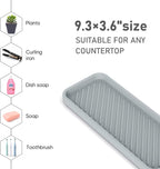 EG-SIPRO Silicone Sponge Holder, Kitchen Sink Organizer Tray, Sponge Caddy for Bathroom Counter, Dish Soap Holder, Scrubber, Soap Dispenser, Scouring Pad