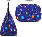 FlowFly Neoprene kids Lunch box Insulated Soft Bag Mini Cooler Thermal Meal Tote Kit for Boys, Girls,Men,Women,School,Work, Office, Astronaut