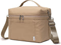 NOL Natural Organic Lifestyle Insulated Lunch Bags for Women Cooler Bag Lightweight Nylon Waterproof Lunch Box For Work