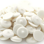 KIDU Chocolate Fountain Chocolate Melts, Melting For Cake Pops, Melting Wafers, Candy Melts Chips For Baking 3 Pound Resealable Bag (Super White New)