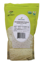 McCabe Organic Buckwheat Flour - Buckwheat Flour Organic | Rich with Fiber & Minerals | USDA and CCOF Certified | Packed in USA | 2Lbs (Pack of 3)