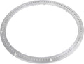 24 Inch Lazy Susan Aluminum Alloy Rotating Turntable Bearing, Non - Slip Mute Metal Bearing Swivel Plate Hardware for Dining and Workbench,880 Pounds Capacity