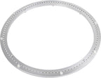 24 Inch Lazy Susan Aluminum Alloy Rotating Turntable Bearing, Non - Slip Mute Metal Bearing Swivel Plate Hardware for Dining and Workbench,880 Pounds Capacity