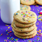 Neon Sprinkles for Baking Cupcakes - Neon Confetti Sprinkles for Cake, Cookie, Cupcake Decorating, and Toppings - Neon Cake Decorations in Pink, Yellow, Purple, Blue Jimmies and Confetti Sprinkles