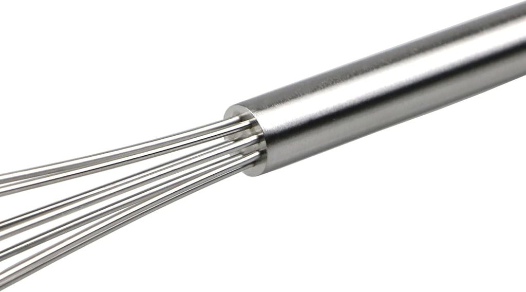 FLYINGSEA Whisks,Small whisk,Egg Whisk,10.5" Stainless Steel Whisk,Mini whisk,Whisk stainless steel,Cooking and Kitchen Gadget.(1 Pcs)