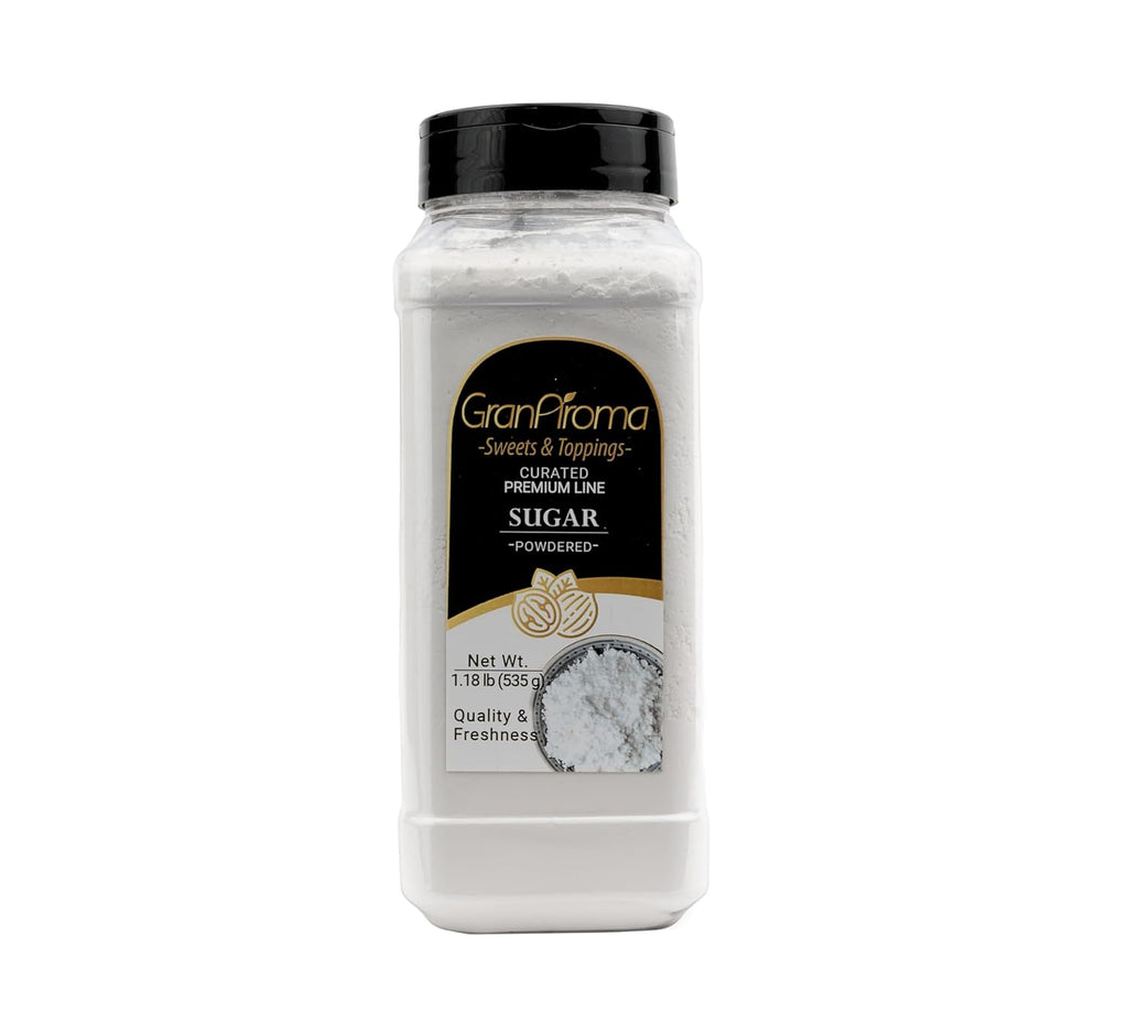 GranAroma Powdered Sugar, Fine Powder, Baking & Frosting, Confectioner's Sugar (1.18 Pound)